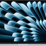 Apple 2025 MacBook Air 15-inch Laptop with M4 chip: Built for Apple Intelligence, 15.3-inch Liquid Retina Display, 16GB Unified Memory, 256GB SSD Storage, 12MP Center Stage Camera, Touch ID; Sky Blue
