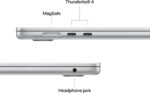 Apple 2025 MacBook Air 15-inch Laptop with M4 chip: Built for Apple Intelligence, 15.3-inch Liquid Retina Display, 24GB Unified Memory, 512GB SSD Storage, 12MP Center Stage Camera, Touch ID; Silver - Image 6