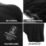 BAMBOO COOL Men's Ultra Breathable Underwear,No Riding Up Boxer Briefs with ComfortFlexible Waistband,Multipack - Image 3