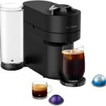 Nespresso Vertuo Pop+ Coffee and Espresso Maker by De'Longhi, Black Matte with Dark Chrome
