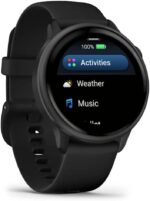 Garmin vívoactive® 6, Health and Fitness GPS Smartwatch, AMOLED Display, Up to 11 Days of Battery, Slate with Black Band - Image 4