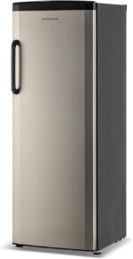 Hamilton Beach Upright Freezer, Deep Freeze, Stainless Steel Freezer with Drawer Compartments, 11 cu. ft. Freezer – 25”D x 23.6”W x 66.5”H - Image 3