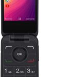 Alcatel GO FLIP 3 Black 4GB 4052W (GSM Unlocked) Flip Phone - For Senior Easy Use (Renewed)