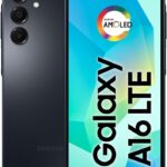 SAMSUNG Galaxy A16 4G Dual SIM (128GB, 2025) 6.7" 90Hz AMOLED, Splash Resistant, 8Core, 50MP Camera (Factory Unlocked International Model for GSM, Global) A165M/DS (25W Fast Charger Bundle, Black)