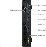 Lenovo ThinkCentre M700 Tiny Desktop PC with 24" FHD Monitor, Intel Quad Core i5-6500, 16GB DDR4 RAM 256GB SSD, 2 DisplayPort, Keyboard & Mouse, WiFi, Windows 11 Pro (Renewed) - Image 5