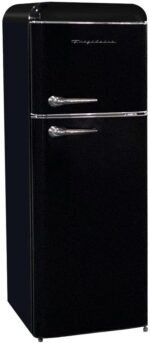 Frigidaire EFR756, 2 Door Apartment Size RETRO Refrigerator with Top Freezer, Chrome Handles, 7.5 cu ft - Image 8