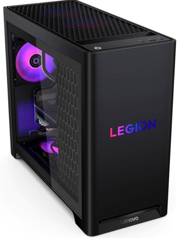 Lenovo Legion Tower 5i – AI-Powered Gaming PC - Intel® Core Ultra 7 265F Processor – NVIDIA® GeForce RTX™ 5070 Ti Graphics – 32 GB Memory – 1 TB Storage – 3 Months of PC GamePass