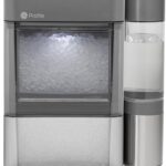 GE Profile Opal 2.0 XL with 1 Gallon Tank, Chewable Crunchable Countertop Nugget Ice Maker, Scoop included, 38 lbs in 24 hours, Pellet Ice Machine with WiFi & Smart Connected, Stainless Steel