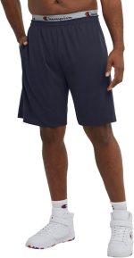 Champion Mens 9" Lounge Shorts, Standard Fit, Lightweight, Available in Regular and Big & Tall - Image 5