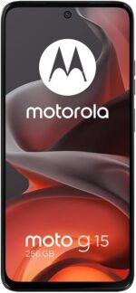 Motorola Moto G15 4G LTE (XT2521-2) 4+256GB Dual Sim | GSM Unlocked | International Model | for T-Mobile, Metro PCS, Mint & Tello - (Gray) - Image 2
