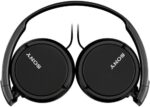 Sony ZX Series Wired On-Ear Headphones, Black MDR-ZX110 - Image 3