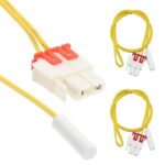 2 Pack Refrigerator Defrost Temp Sensor Replacement Temperature Thermostat Probe for Samsung Fridge Units DA32-00006W RF217ACRS