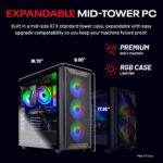 Skytech Gaming Chronos 3 Desktop PC, Ryzen 7 7700 3.8 GHz (5.3GHz), AMD RX 9070XT 16GB, 2TB Gen4 NVMe SSD, 32GB DDR5 RAM 6000 RGB, 850W Gold ATX 3 PSU, Wi-Fi, Win 11 - Image 9