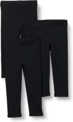 Amazon Essentials Girls and Toddlers' Leggings, Multipacks