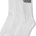 Vans Unisex Classic Crew Socks (3-pack) | Everyday Socks, Soft & Stretchy Fabric, Great for High-top Shoes