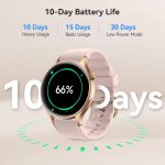 Smart Watch for Women, Answer/Make Call, 1.32'' AMOLED Ultra-Clear Screen Fitness Tracker with Heart Rate/Sleep/SpO2 Monitor, Smartwatch for iPhone/Samsung/Android, 110+ Sport Modes, 3ATM Waterproof - Image 7