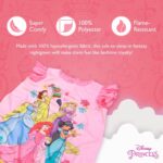 Disney girls 3-pack Nightgowns, Soft & Cute Pajamas for Kids - Image 6