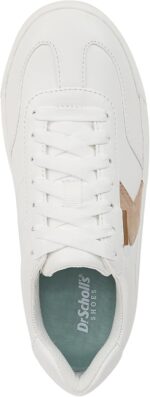 Dr. Scholl's Shoes Womens Time Off Win Sneaker White/Sand Beige 9 M - Image 5