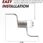 2 - Pack MHY62044106 Refrigerator Door Spring Replacement for LG, Ken-more by Seentech Fit part numbers AP5657415, MHY62044103, MHY62044104 - Image 3