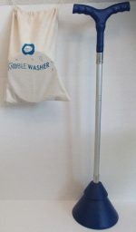 Portable Hand Powered High Efficiency Clothes Washing Machine - Improved Heavy Duty Riveted Metal Threads - Image 9