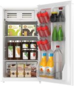 ARCTIC CHEF Mini Fridge Compact Refrigerator, 3.2 Cu Ft, White - Image 6