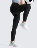 CRZ YOGA Girls Butterluxe Full Length Yoga Leggings - Athletic Sports Casual Pants High Waist Tights Kids Teen - Image 4