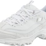 Skechers Womens D'Lites Fresh Start Memory Foam Lace-up Sneaker
