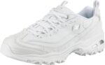 Skechers Womens D'Lites Fresh Start Memory Foam Lace-up Sneaker