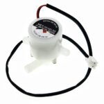 ZLWB-12 HZB-12A/25BF Household Small Bullet Ice Maker Water Pump Compatible with HZB-50A/ HZB-50/ HZB-60/ HZB-80/ HZB-25BF/ HZB-13F/ HZB-20F/ HZB-20FA Ice Maker Machine DC 12V 0.3A