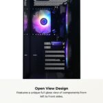 CYBERPOWERPC Gamer Master Gaming PC, AMD Ryzen 5 5500 3.6GHz, Radeon RX 6400 4GB, 16GB DDR4, 500GB PCIe Gen4 SSD, WiFi Ready & Windows 11 Home (GMA3100A) - Image 4
