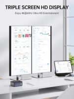 GMKtec G10 Mini PC Computer, Ryzen 5 3500U (Beats N150/3300U/3200U), 16GB RAM 512GB SSD 2.5GbE NIC LAN Desktop Office Home Business HTPC, Triple 4K Display, WiFi, BT, USB-C, DP, Type-C PD, HDMI 2.1 - Image 6