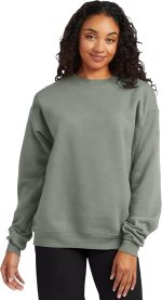 Hanes Men's Ecosmart Fleece Sweatshirt, Pullover Crewneck Sweatshirt, Big & Tall, 1 or 2 Pack - Image 3