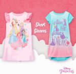 Disney girls 3-pack Nightgowns, Soft & Cute Pajamas for Kids - Image 7