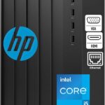 HP Desktop Computers Tower PC for Home and Business, Intel 6-Core i5-12500, 32GB DDR4 RAM, 1TB PCIe SSD, UHD Graphics 770, WiFi, Bluetooth, RJ-45, HDMI, VGA, Keyboard and Mouse, Windows 11 Home