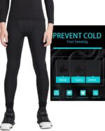 HOPLYNN 4 Pack Youth Boy’s Compression Pants Leggings Tights Athletic Base Layer Under Pants Gear for Football Sports - Image 2
