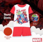 Marvel Boys' 6-piece Snug-fit Cotton Pajama Set, Soft & Cute for Kids, Comfortable Nightwear - Image 4