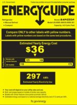 BANGSON 4.0 Cu.Ft Small Refrigerator with Freezer, Small Fridge with Top Freezer, for Apartment, Bedroom, Dorm, and Office, Double Door, Black - Image 7