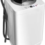 Giantex Portable Washing Machine, Full Automatic Washer and Dryer Combo, with Built-in Pump Drain 8 LBS Capacity Compact Laundry Washer Spin Dryer for Apartment RV Dorm