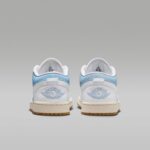 Air Jordan 1 Low SE Women's Shoes (Worn Blue/Gum Light Brown/Sail/White) - Image 6