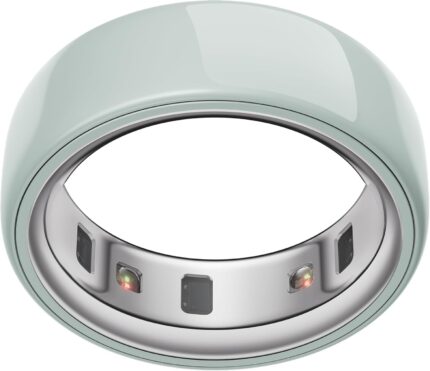 Oura Ring 4 Ceramic - Tide - Size 8 - Size Before You Buy