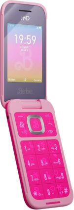 HMD Barbie | Flip | Unlocked | KaiOS | Power Pink | US Version - Image 2