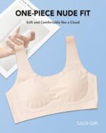SALIA GIRL Training Bras for Girls 10-16 Sports Seamless Bra with Removable Padding Bras - Image 4