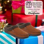 Dearfoams Men’s Brendan Indoor/Outdoor Breathable Memory Foam Clog House Shoe with Wide Widths Slipper - Image 6