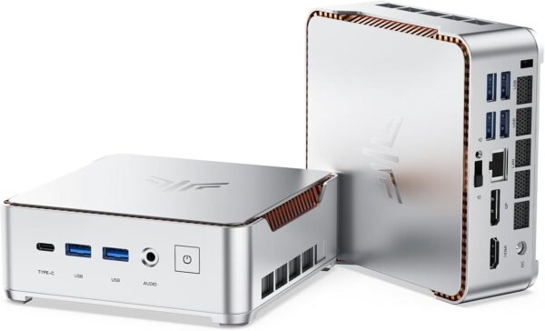 KAMRUI Hyper H2 Mini Gaming PC, in-tel Core i7-13620H Mini Computers (Beats 1280P, 10C/16T, up to 4.9GHz), 32GB RAM 1TB PCle4.0 SSD Desktop Computer, Triple 4K Display, USB4, WiFi6, BT5.2, Business