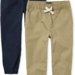 The Children's Place Boys Stretch Pull on Jogger Pants