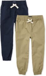 The Children's Place Boys Stretch Pull on Jogger Pants