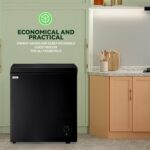 WANAI Chest Freezer 5.0 Cu.Ft Large Deep Freezers Freestanding Top Open 7 Temp Control Low Noise with Removable Basket for Dorm Apartment Home Kitchen - Image 5