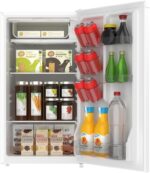 ARCTIC CHEF Mini Fridge Compact Refrigerator, 3.2 Cu Ft, White - Image 5