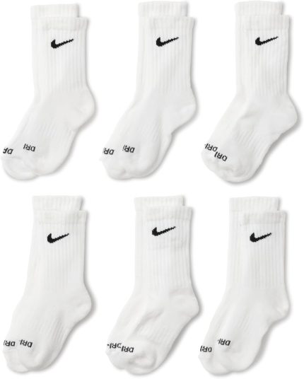 Nike Toddler and Little Kids' 6-Pack Performance Socks