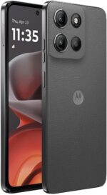 Motorola Moto G15 4G LTE (XT2521-2) 4+256GB Dual Sim | GSM Unlocked | International Model | for T-Mobile, Metro PCS, Mint & Tello - (Gray) - Image 4